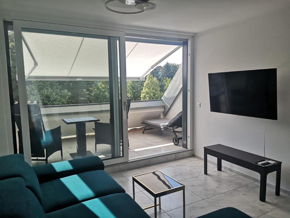 Lotusbluete Appartement In Heviz Mit Tiefgarage Und Panoramaterrasse מראה חיצוני תמונה